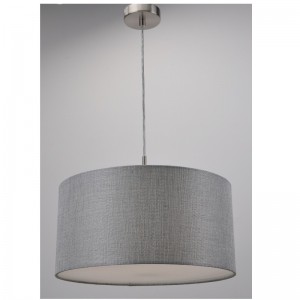 modern design pendant lamp with linen shade