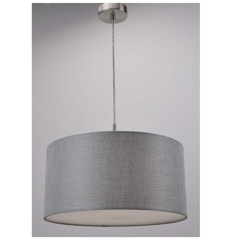 modern design pendant lamp with linen shade