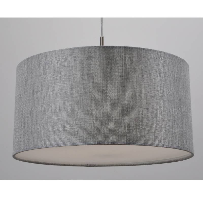 modern design pendant lamp with linen shade