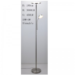 LED floor lamp with high lumen