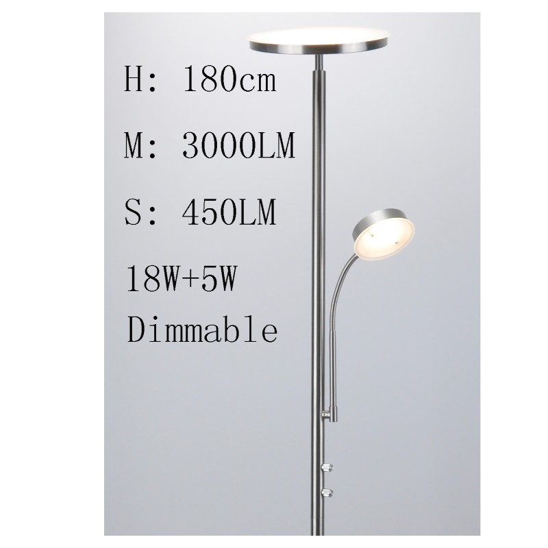 LED floor lamp with high lumen