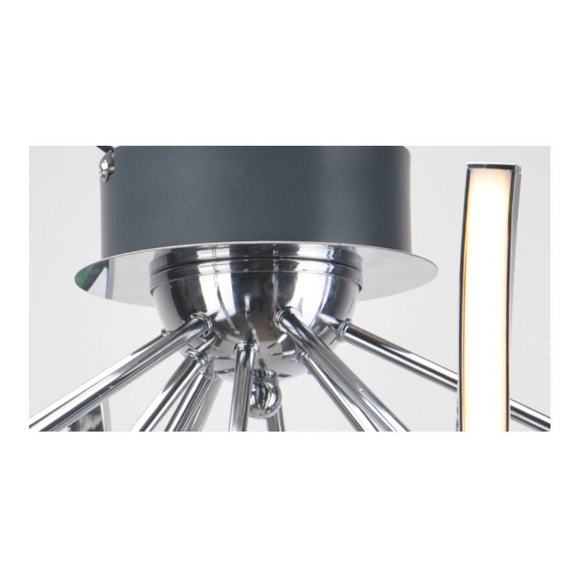 LED ceiling lamp with aluminum strip