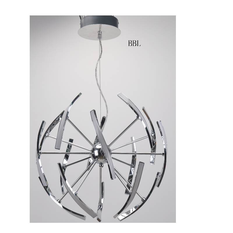 LED Pendant lamp with aluminum strip