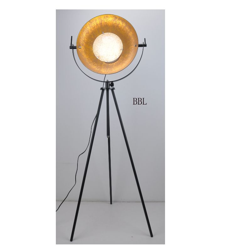 LED tripod floor lamp with adjust up and down function