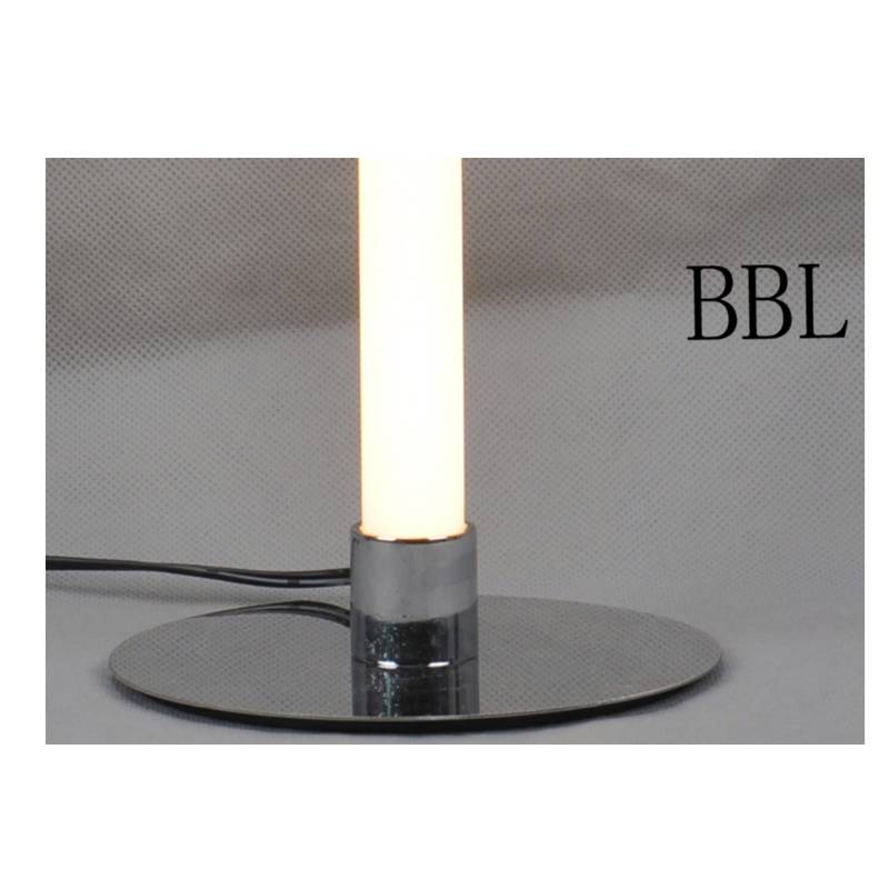 LED table lamp with acrylic straight tube