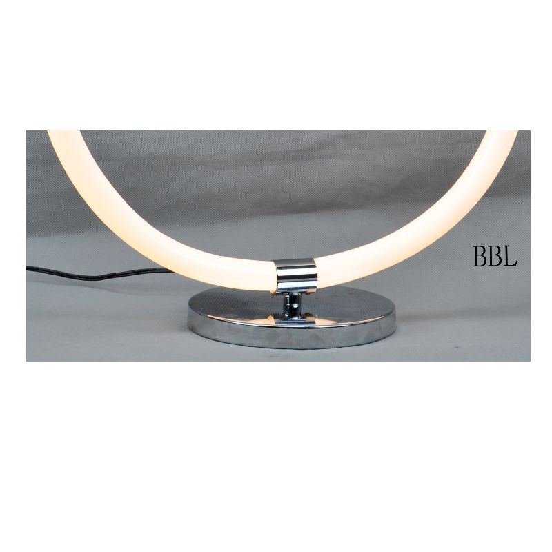 LED table lamp with acrylic round tube