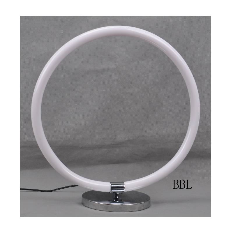 LED table lamp with acrylic round tube
