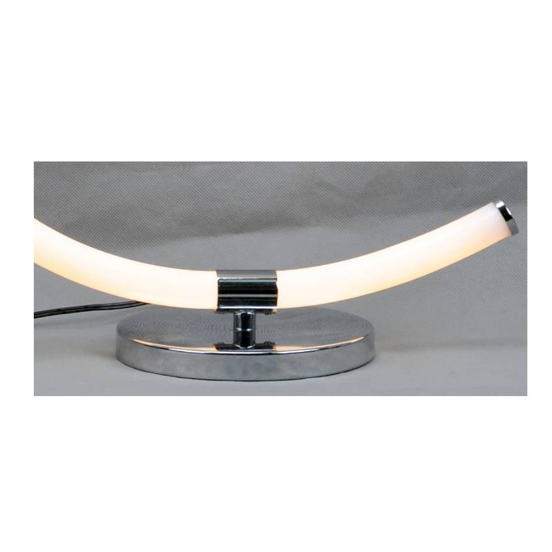 LED table lamp with acrylic C shape tube