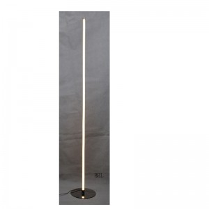 LED floor lamp with acrylic straight tube