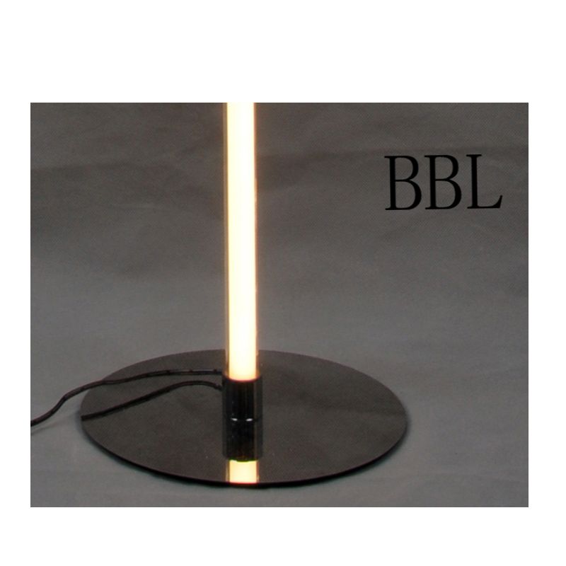 LED floor lamp with acrylic straight tube