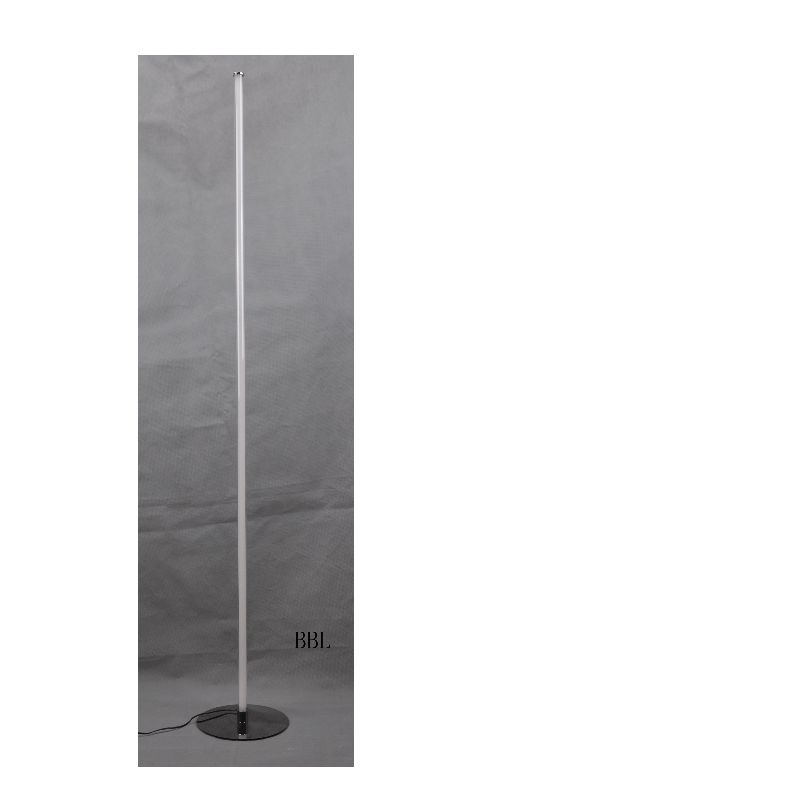 LED floor lamp with acrylic straight tube