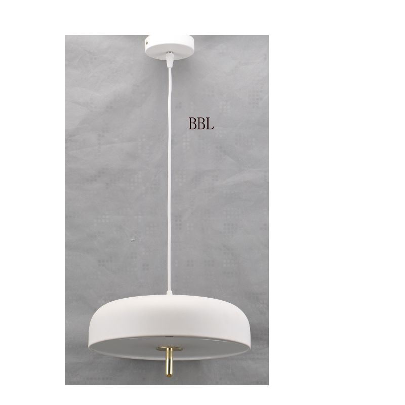 LED pendant lamp with metal shade