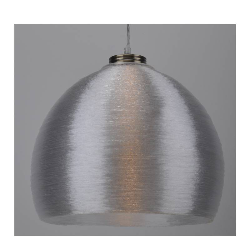 Pendant lamp with acrylic silk shade