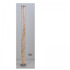 LED floor lamp with acrylic tube