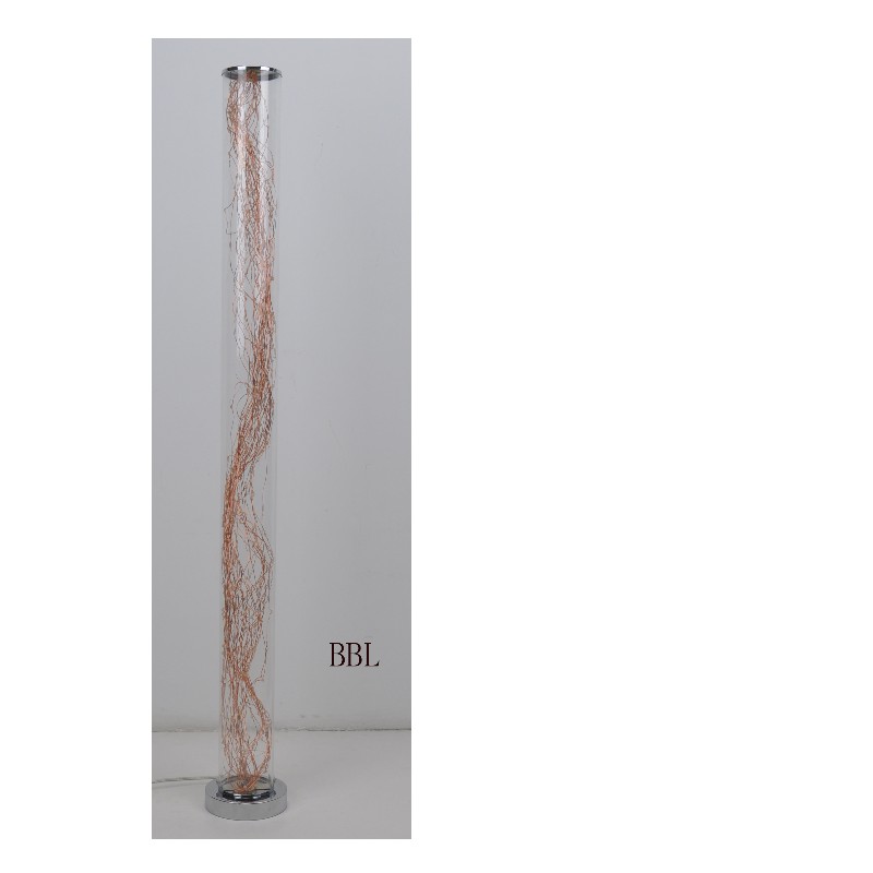 LED floor lamp with acrylic tube