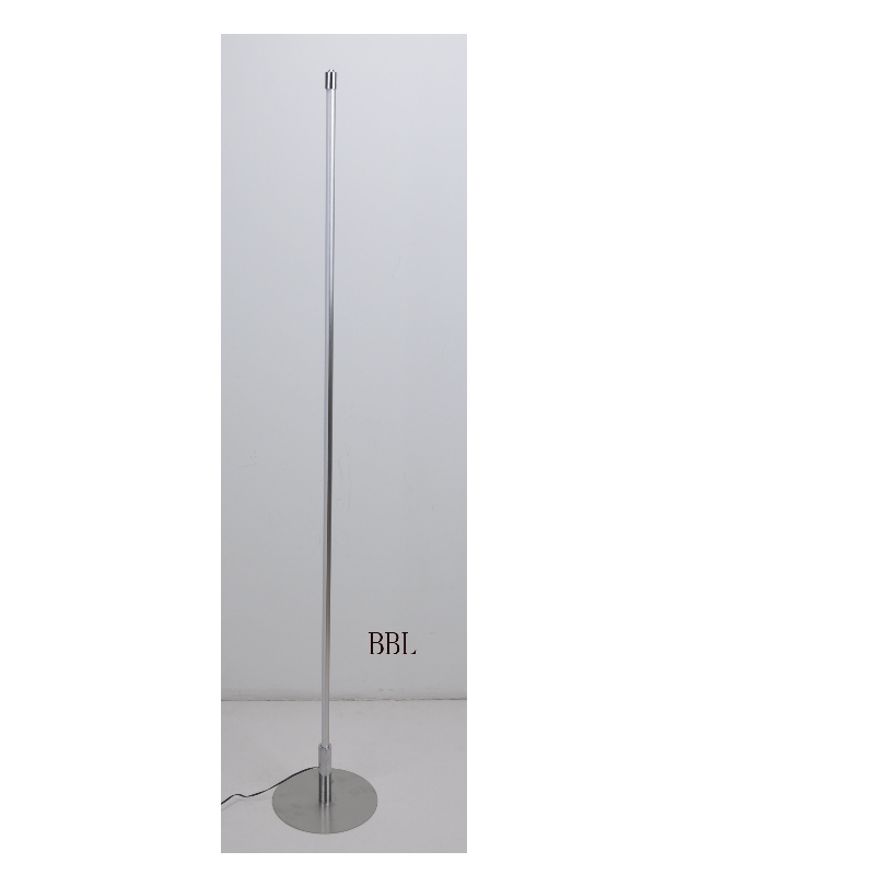 LED floor lamp with on/off switch on the lamp top