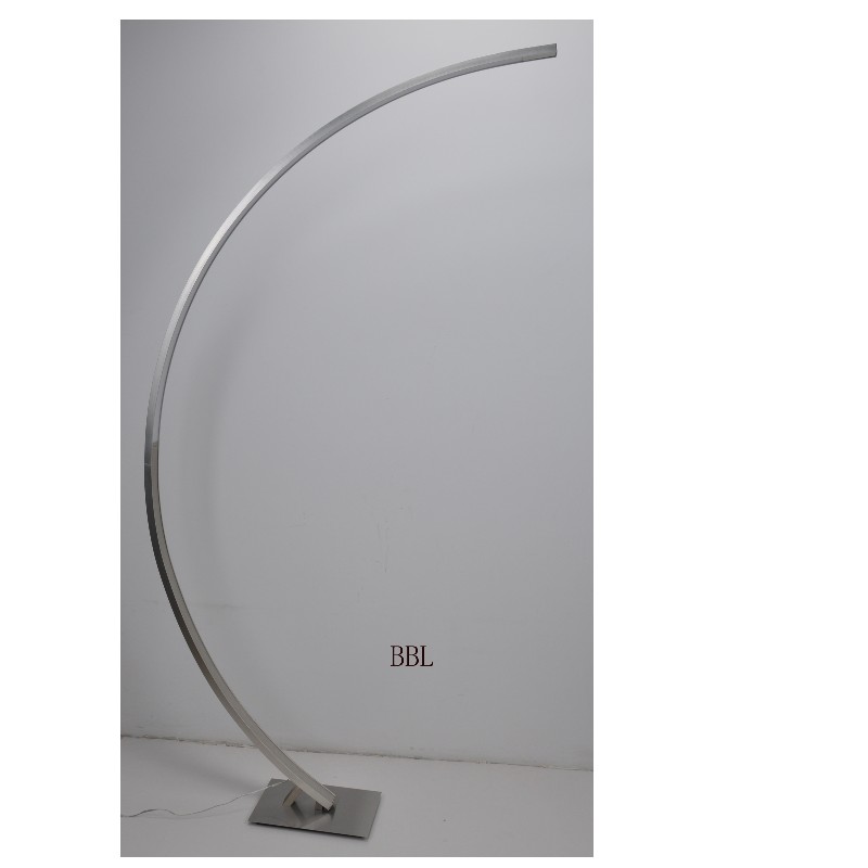 LED floor lamp with touch dimmer on the lamp top