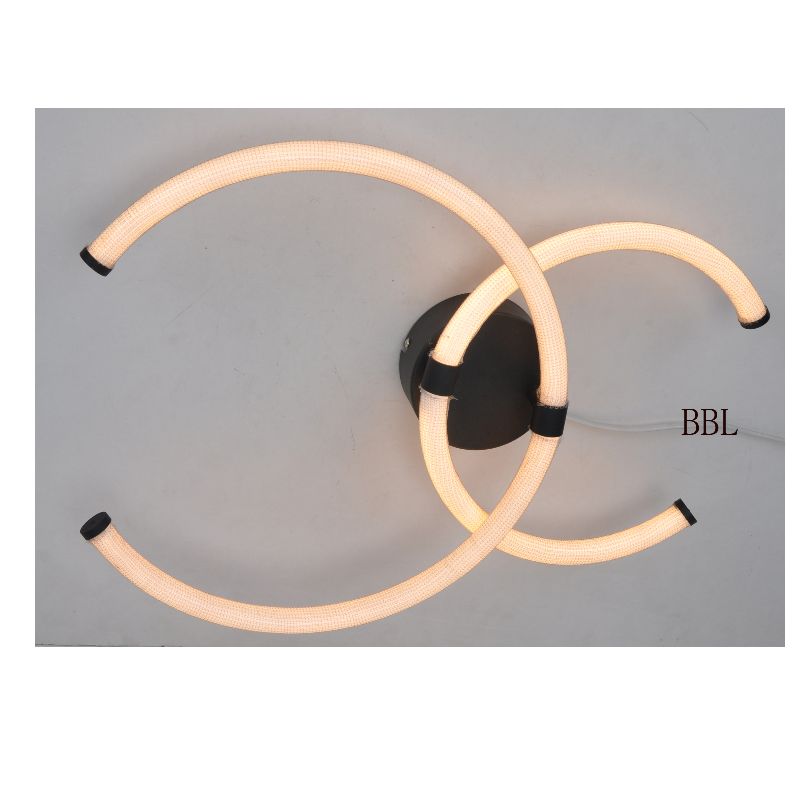 LED ceiling lamp with acrylic tube without shadow