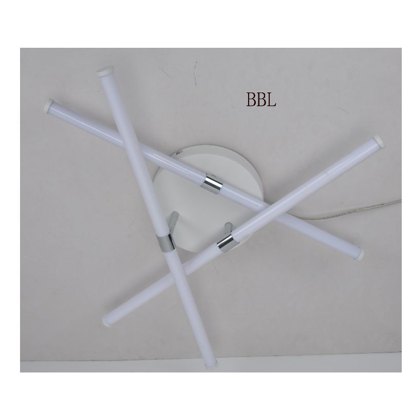 LED ceiling lamp with 3pcs adjustable acrylic tube