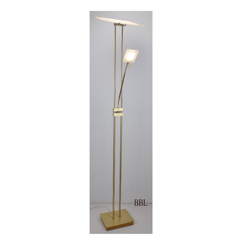 LED mother & son floor lamp with touch dimmer switch on the lamp body