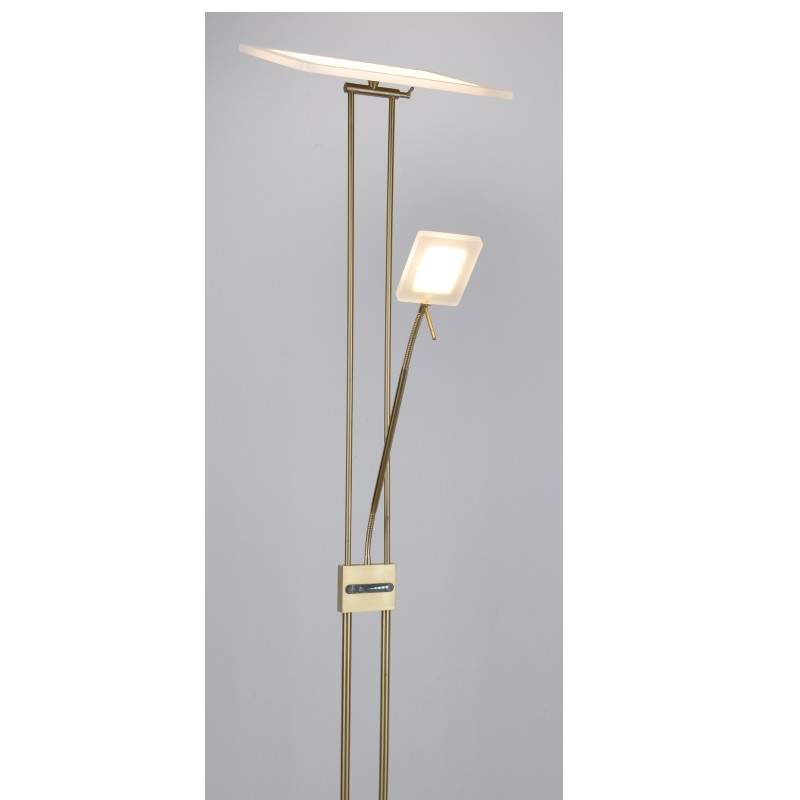 LED mother & son floor lamp with touch dimmer switch on the lamp body