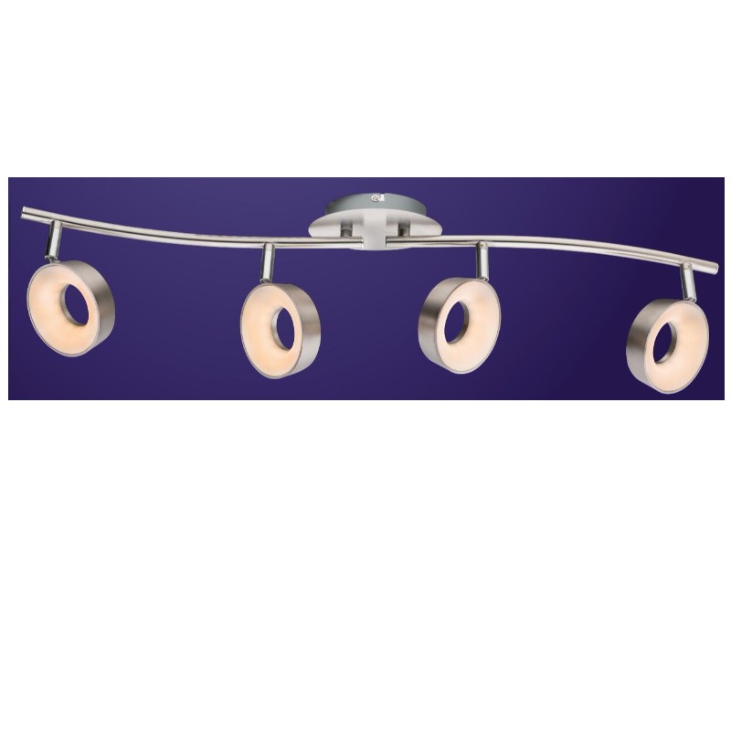 High voltage LED spot light-4, with plastic shade