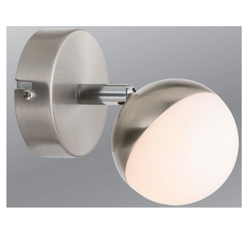 High voltage LED spot light-1, half sphere plastic shade