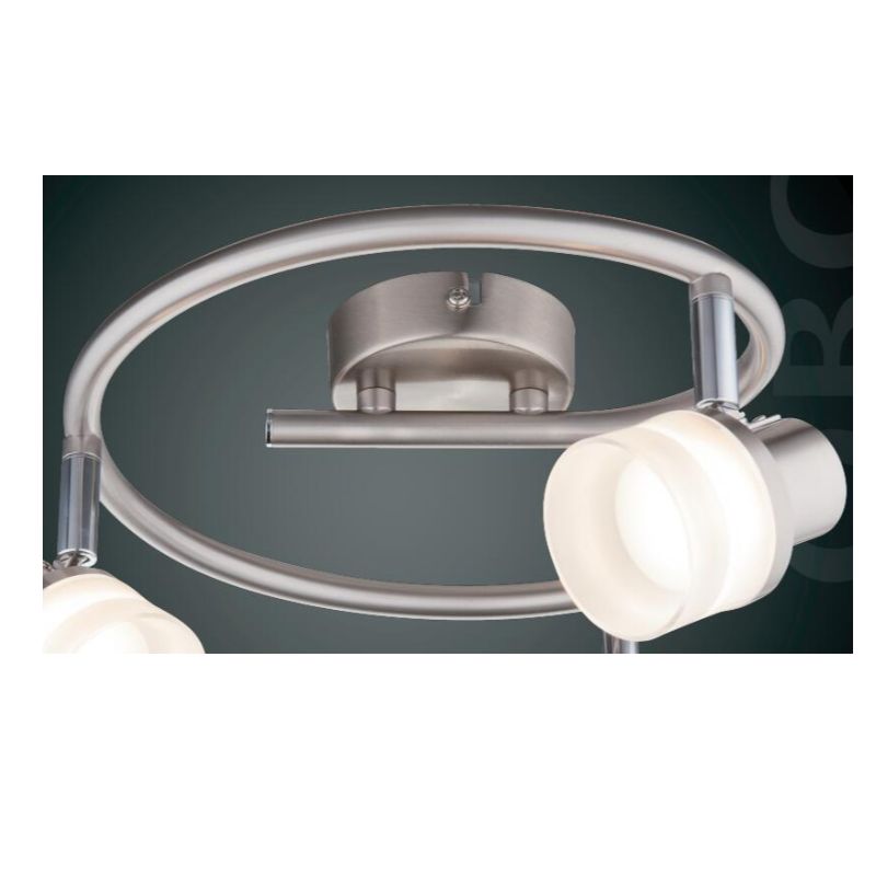 High voltage LED spot light-3, with cylinder plastic shade