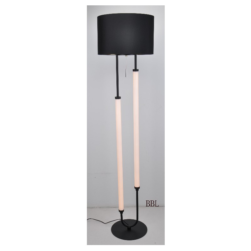 LED floor lamp with LED driver and E27 socket