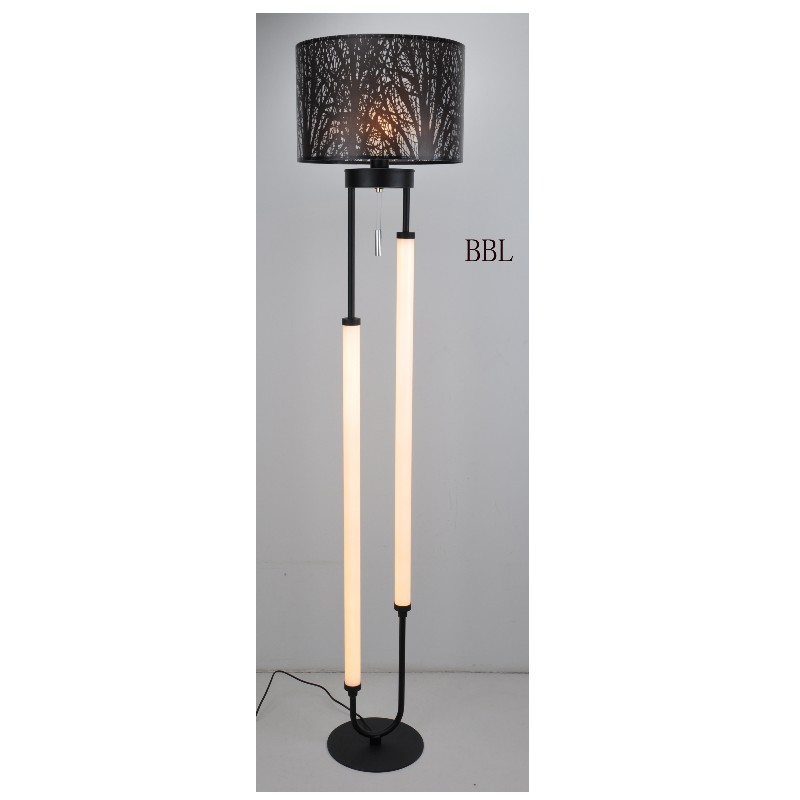 LED floor lamp with LED driver and E27 socket